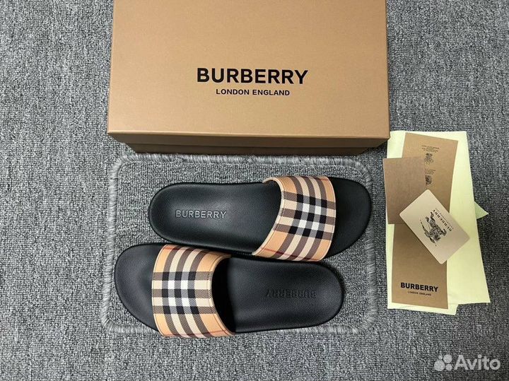 Шлепанцы мужские Burberry