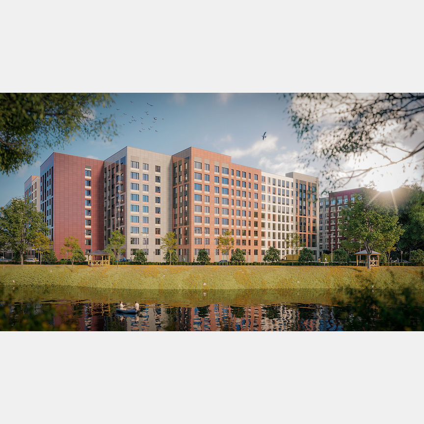 2-к. квартира, 60,3 м², 2/9 эт.