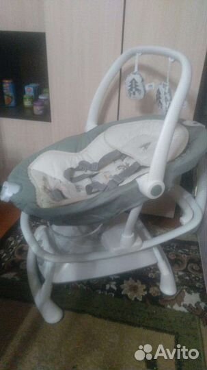 Детские электронные качели для новорожденных