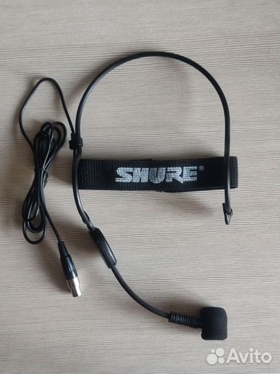 Головной микрофон гарнитура Shure WH30TQG новая