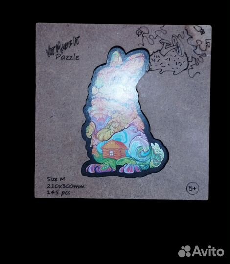 Деревянные пазлы для детей и взрослых VitMadeIt 