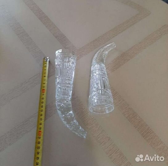 Хрустальные рога - бокалы