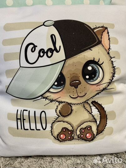 Бортики в кроватку + одеяло/подушка