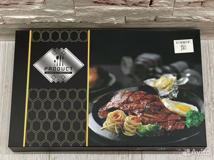 Набор столовых приборов ложек и вилок 24 шт