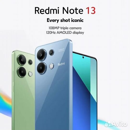 Xiaomi Redmi Note 13, 8/256 ГБ