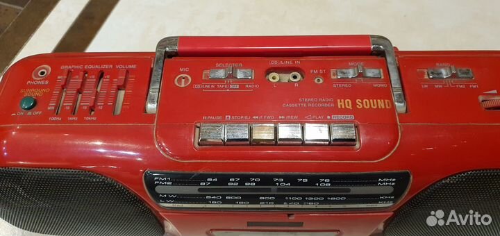 Стерео радио магнитофон RX-4700