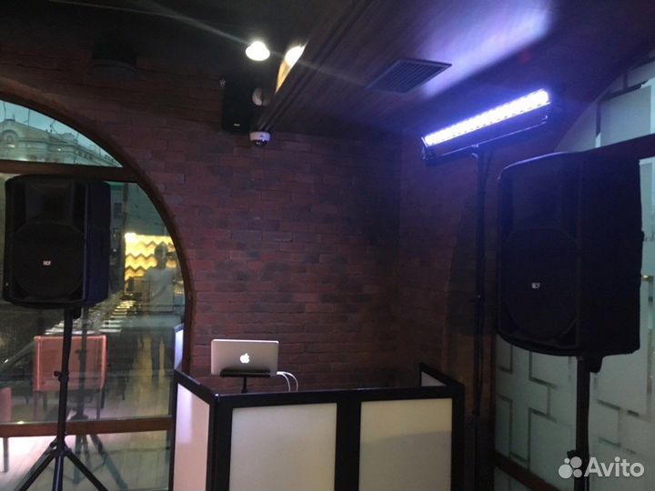 Аренда звука, света, тяжелый дым