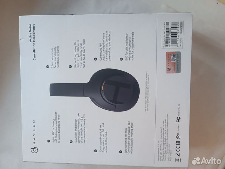 Беспроводные наушники xiaomi haylou s35ANC