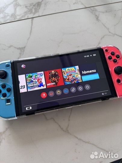 Игровая приставка Nintendo Switch oled 64+128