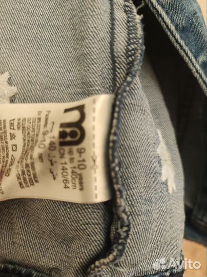 Джинсовая куртка для девочки, Mothercare