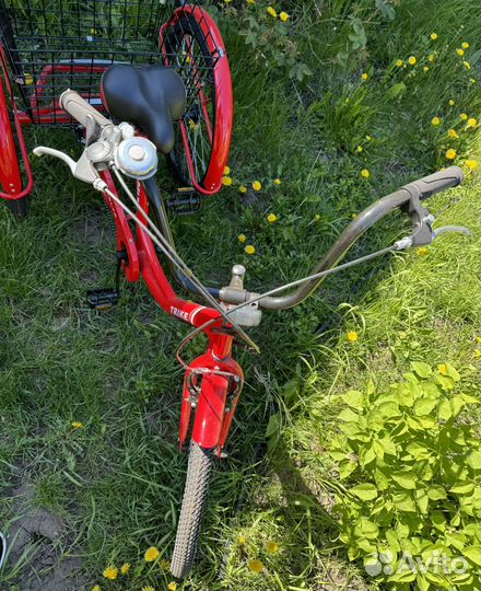 Велосипед взрослый 3х колесный