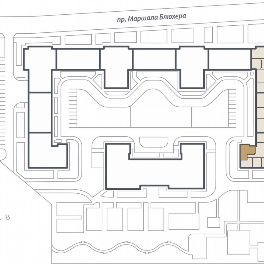 3-к. квартира, 79,1 м², 5/15 эт.