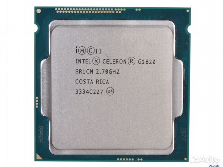 CPU Intel Celeron G1820 2.7 GHz 2core 53W LGA1150