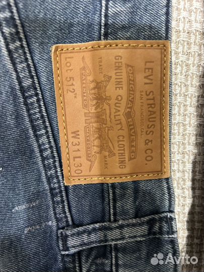 Джинсы мужские levis 512