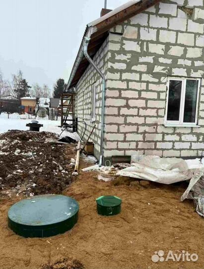 Монтаж септика под ключ