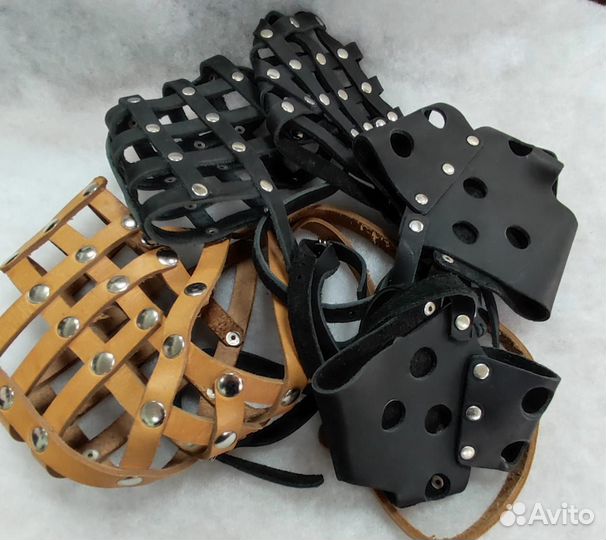 Намордник для собак и шлейки