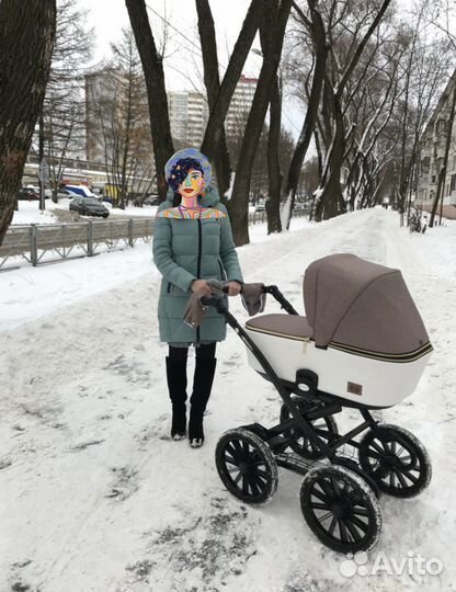 Коляска adamex reggio retro 2 в 1