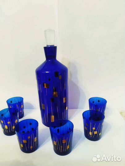 Набор из Богемского стекла