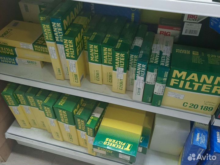 Фильтр масленный топливный воздушный салонный