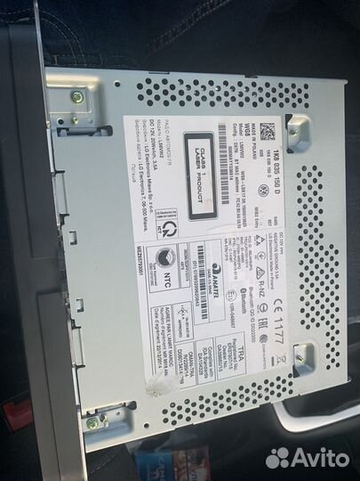 Магнитола VW