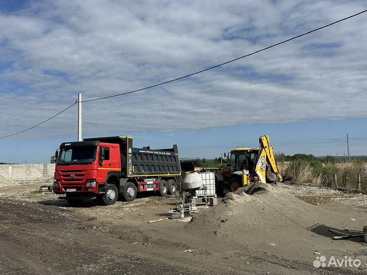 Услуги самосвала, доставка пгса, песка и щебня