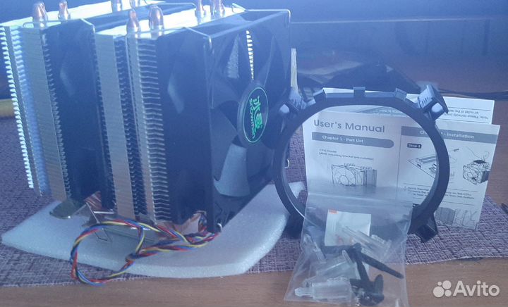 Кулер для процессоров Intel и AMD