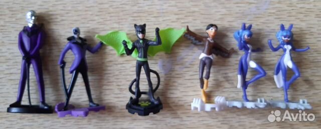 Игрушки из киндера Леди Баг Kinder