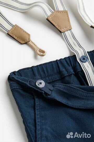 Штаны на подтяжках Н&М 74,80