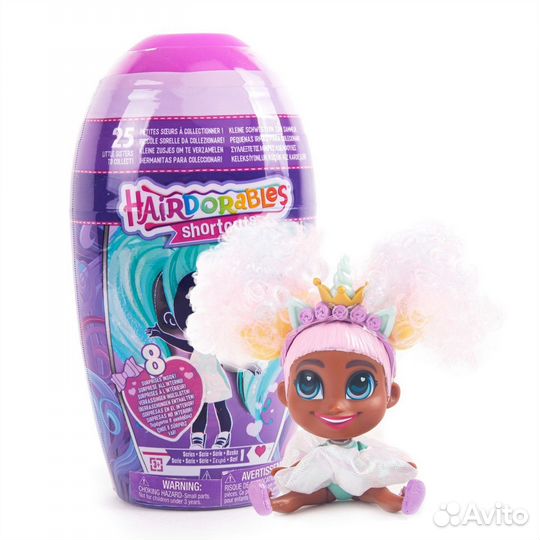 Hairdorables Модная парочка с мальчиком, сестричка