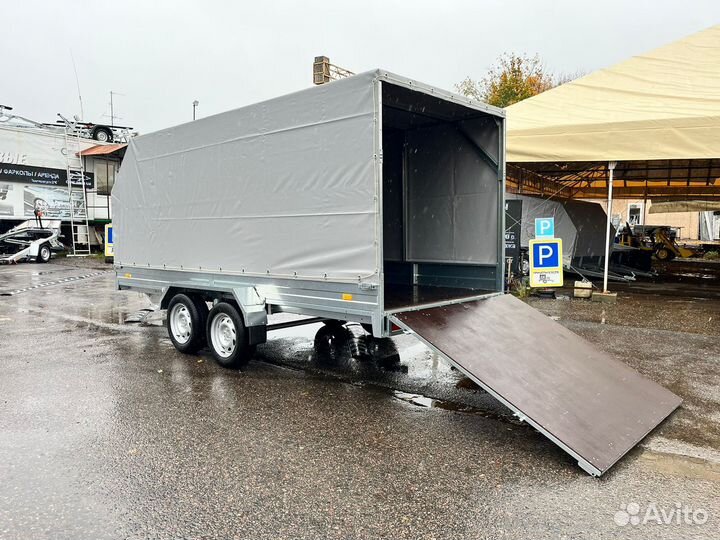 Прицеп сст 7132-65-У (Борт-Аппар. и Тент 1.7 )