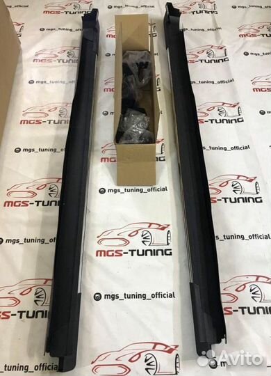 Пороги на Toyota Rav4 2016+