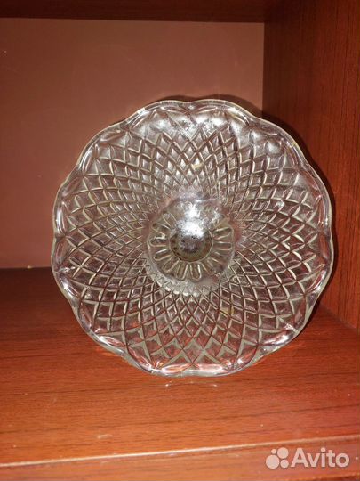 Ваза для фруктов на ножке СССР