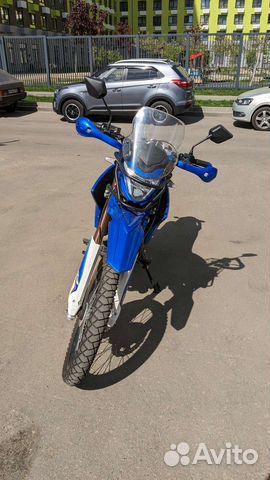 Мотоцикл Motoland XR250 синий 172FMM