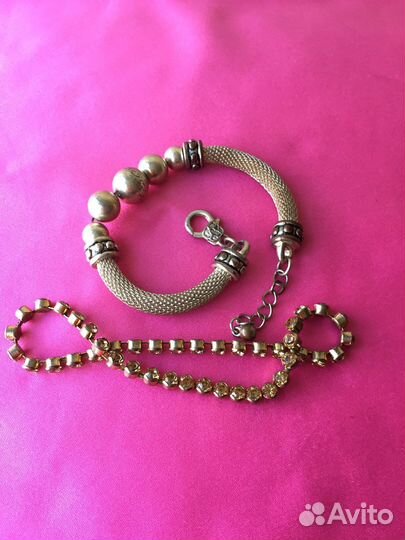 Swarovski Серебро Италия Браслеты