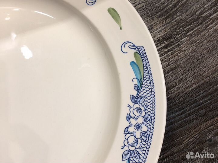 Тарелка Конакова зик СССР 35 см