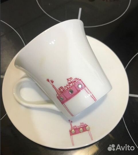 Чайная пара фарфор