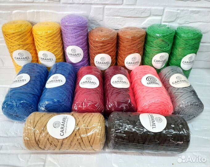 Пряжа biskvit, saltera, caramel, YarnArt Macrame