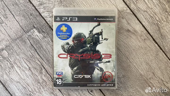 Crysis 3 Ps3 игры диск лицензия