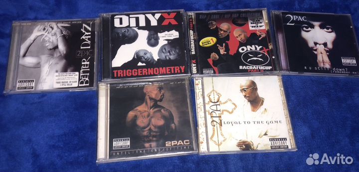 CD 2pac onyx RAP 90-2000e