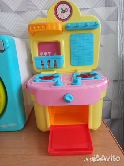 Кухня и стиральная машина детские