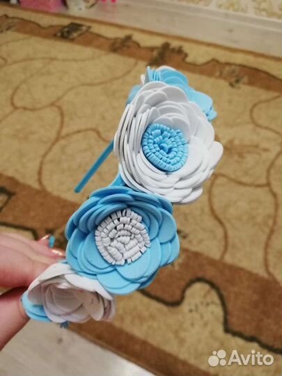 Ободок ручной работы