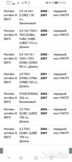 Шрус Форд ford mondeo, skoda fabia