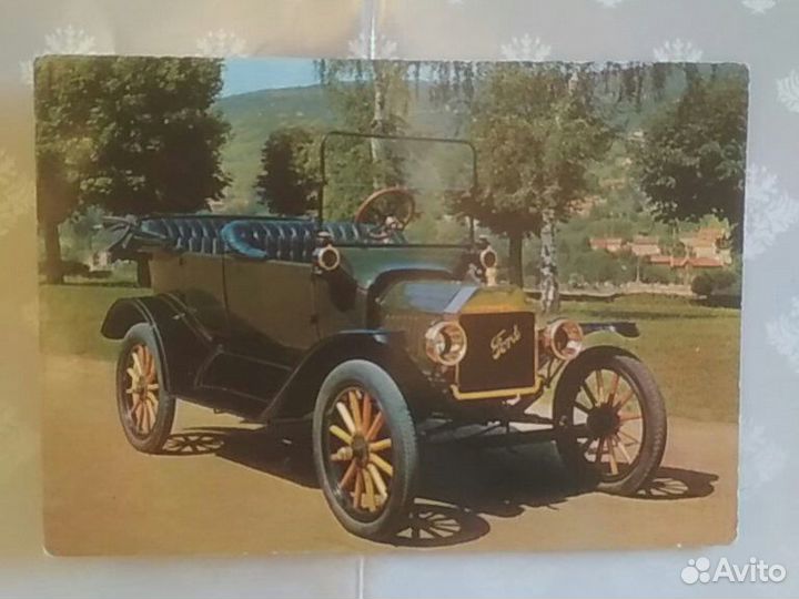 Коллекция редких открыток кабриолетов