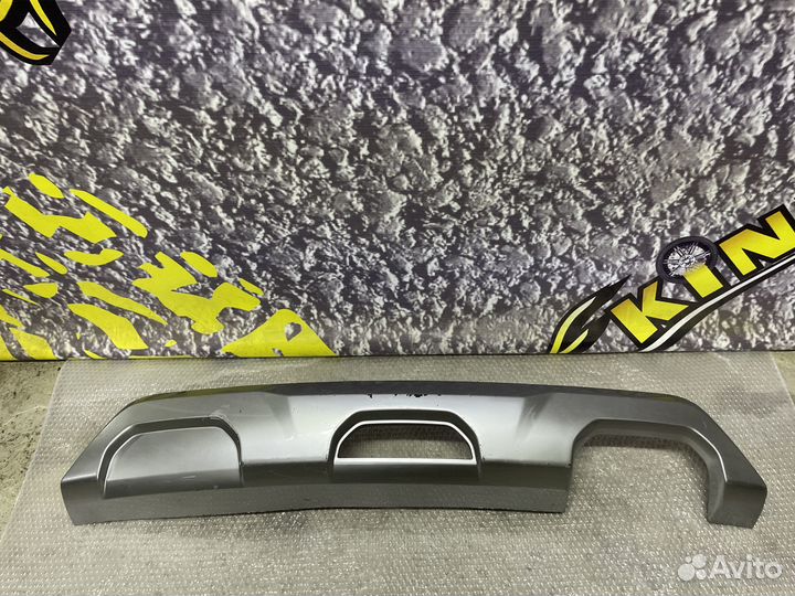 Накладка заднего бампера Rio Рио 4 2020г X-Line