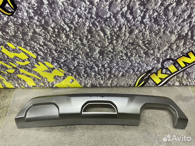 Накладка заднего бампера Rio Рио 4 2020г X-Line