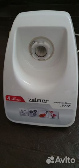 Электро мясорубка zelmer 1900w