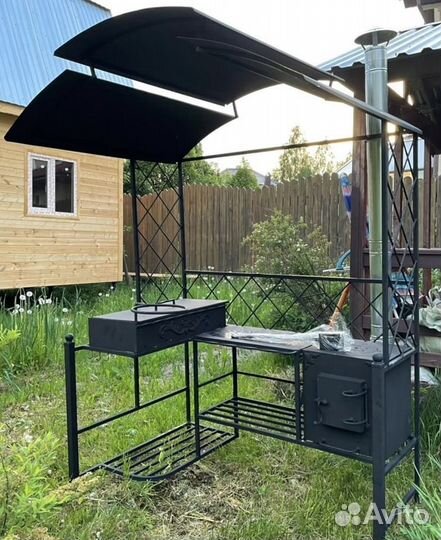 Кованый мангал