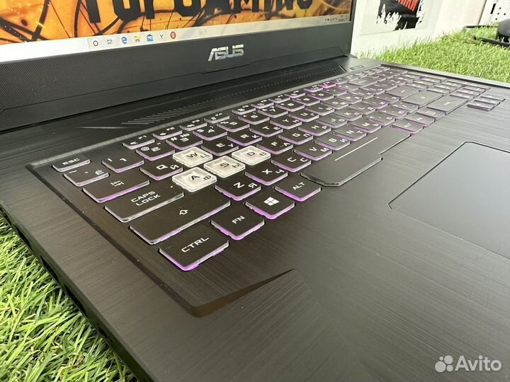 Огромный Монстр 144 Гц Asus TUF 8ядер 24гб GTX1650