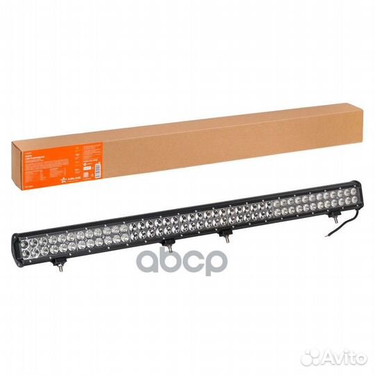 Фара светодиодная (балка) двухрядная 84LED, ком