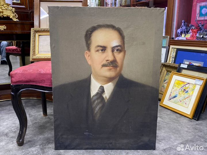 Портреты советских деятелей. Гейдар Алиев портрет.